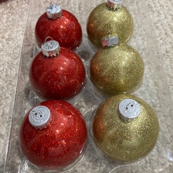 Custom Handmade Neon Glitter Christmas Ornaments!! - Picture 4 of 9